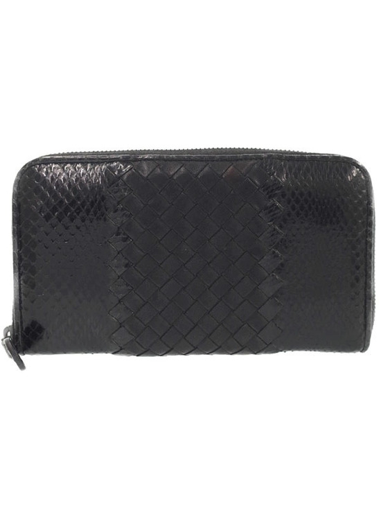 Bottega Veneta Handbags - Bottega Veneta Intrecciato Round Zipper Long Wallet